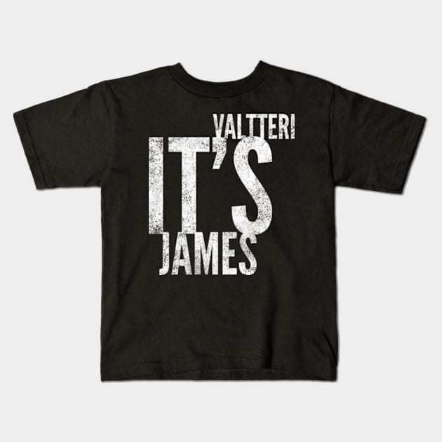 Valtteri It's James Kids T-Shirt by Worldengine